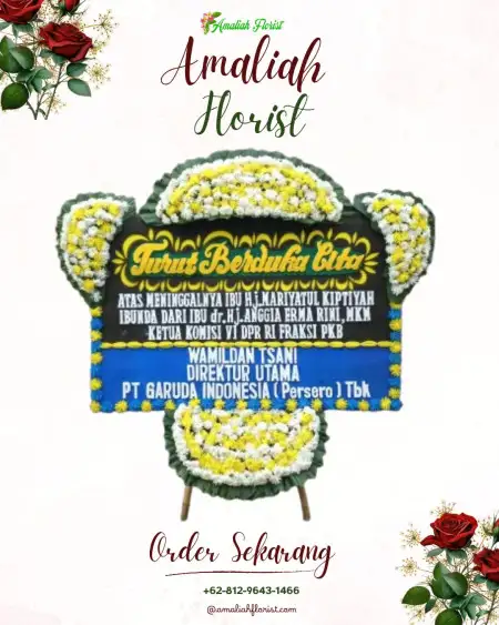 Papan Bunga Duka Kebon Melati